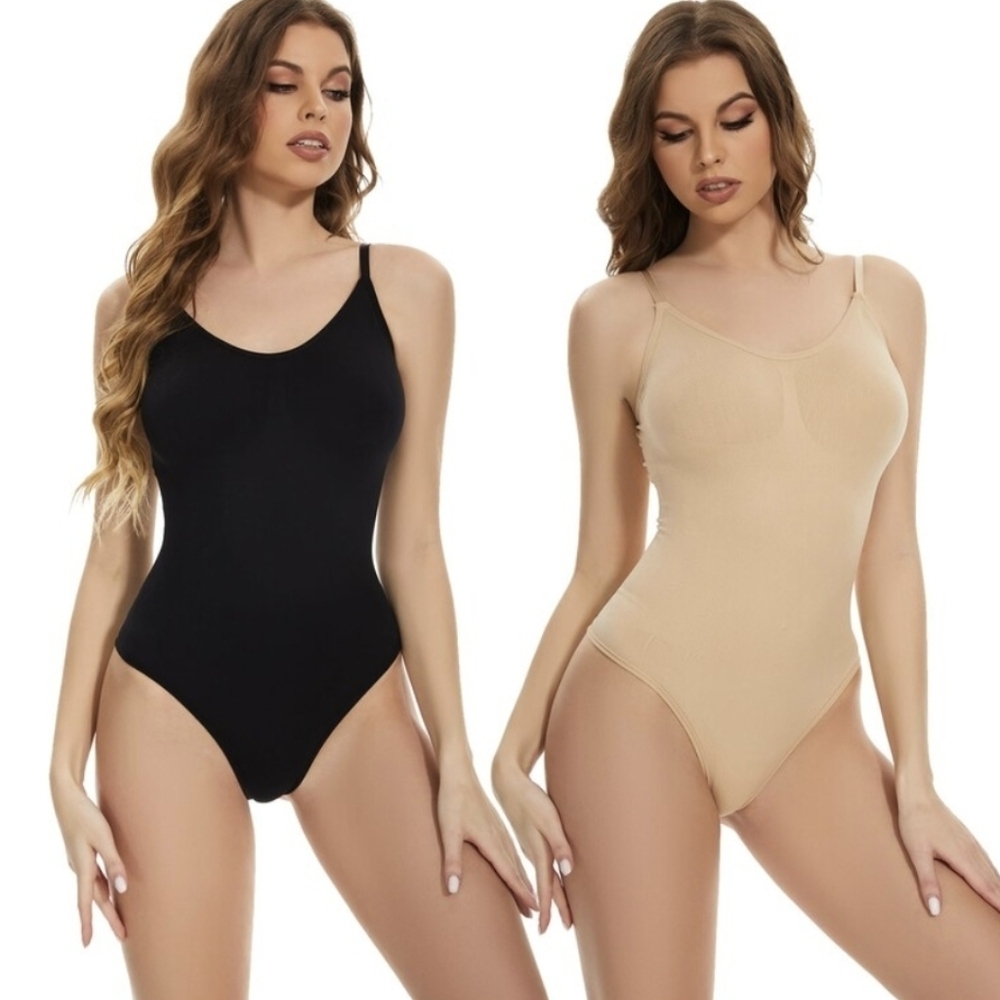 ModoSlim Women's Tummy Control 2 PC Shapewear Bodysuit XL